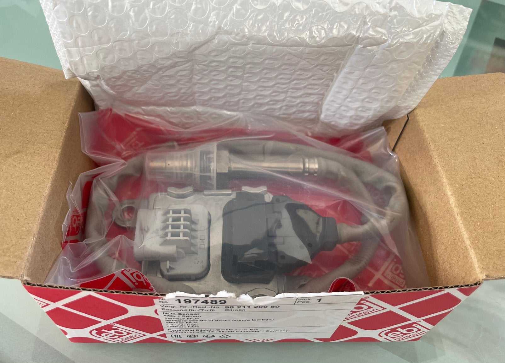 NOx sensor 9821120980 Peugeot/Citroen, Ophalen of Verzenden, Nieuw, Opel