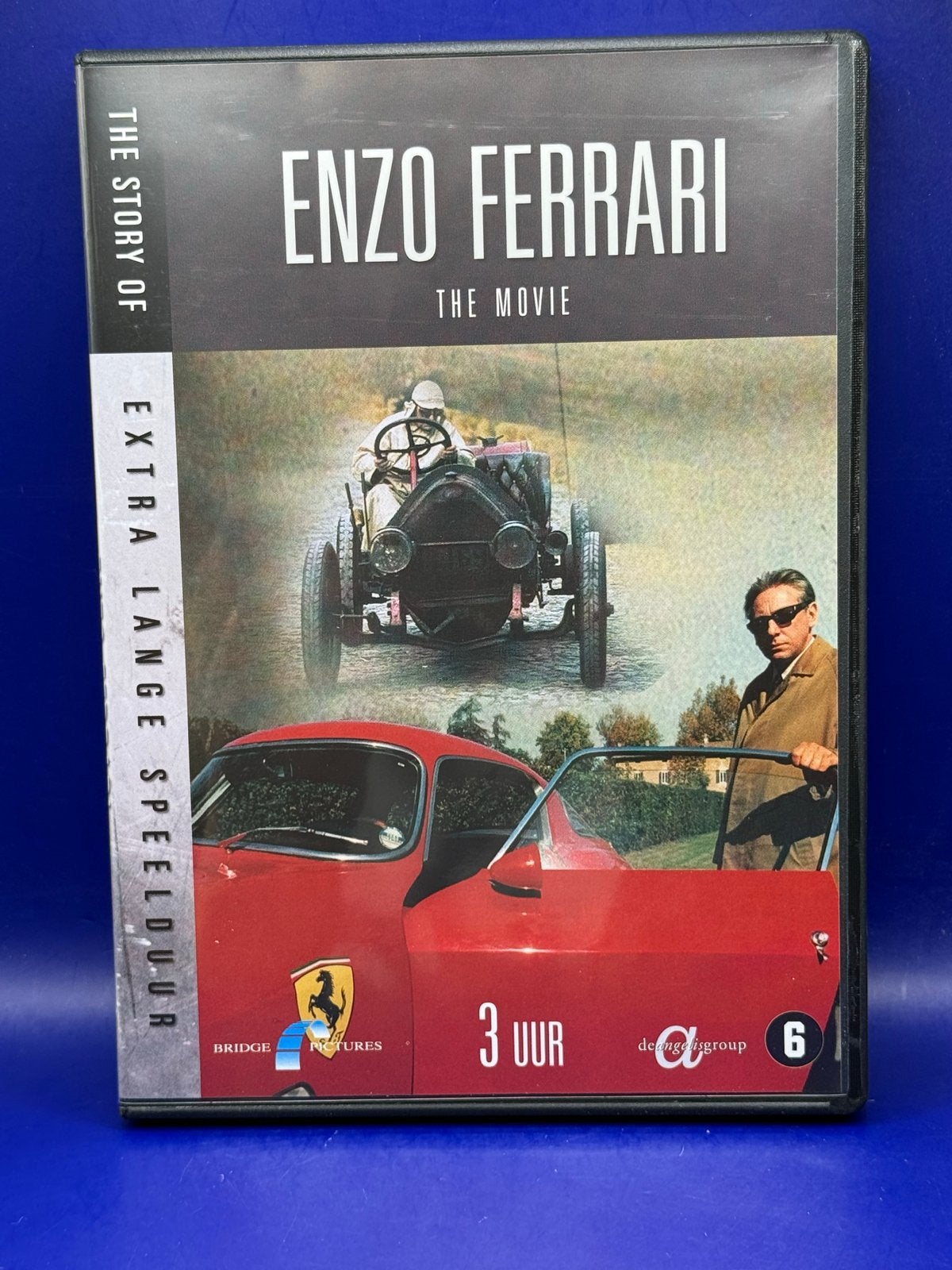 Enzo Ferrari dvd The Movie - De Story Of NLO ZGAN, Engels, Overige gebieden, Verzenden, Nederlands