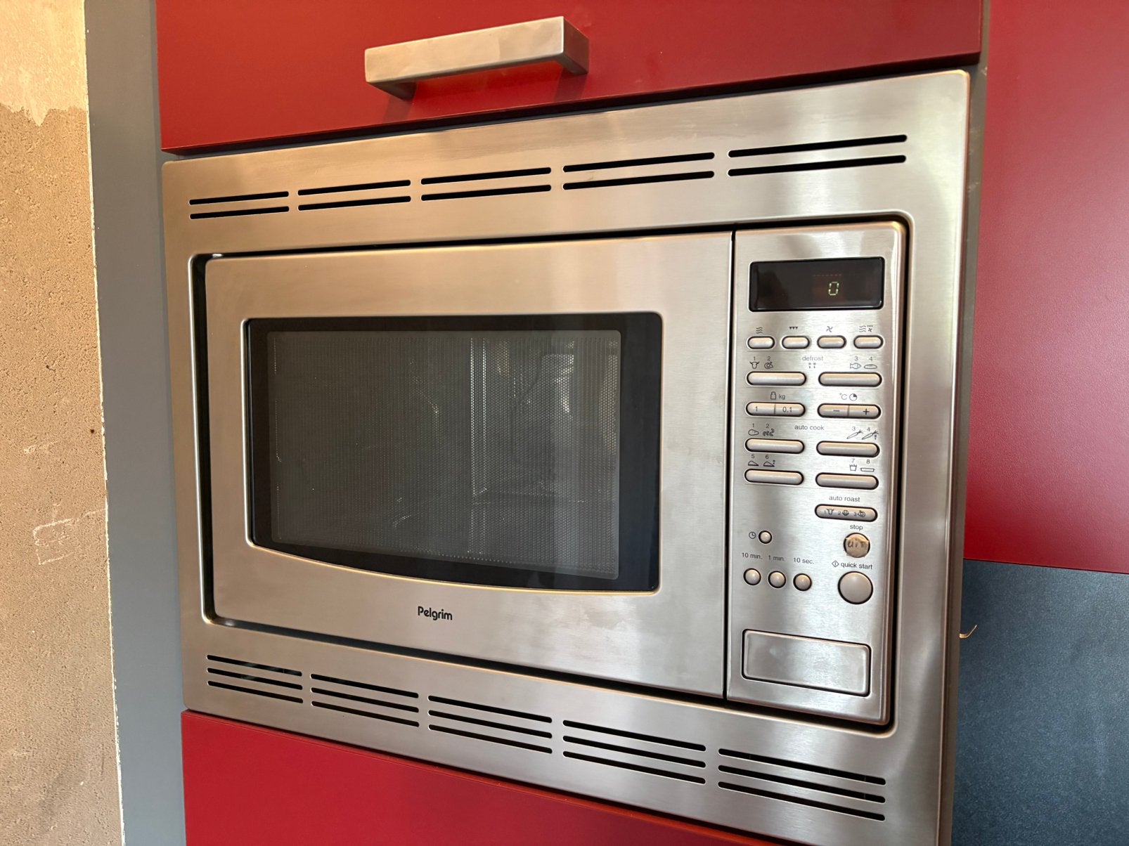Pelgrim combi magnetron en oven, Ophalen, Zo goed als nieuw, Oven, Inbouw