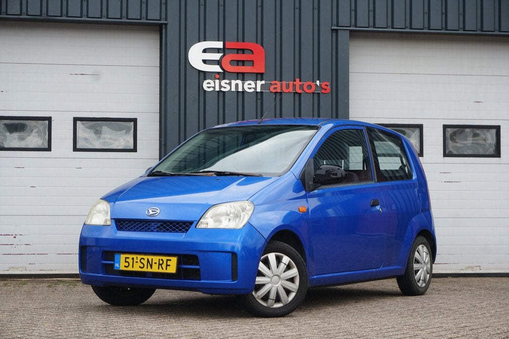 Daihatsu Cuore 1.0-12V Azure APK 10-02-2027 | STUURBEKRACHTI, Auto's, Stof, 18 €/maand, Cuore, Origineel Nederlands