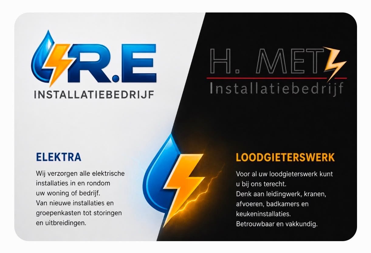 Elektricien en loodgieter Noord-Brabant