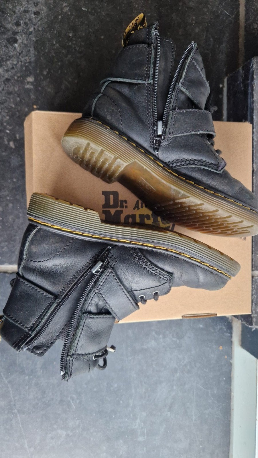 Dr. Martens schoenen maat 27 met originele doos, Dr. Martens, Gebruikt, Meisje, Schoenen