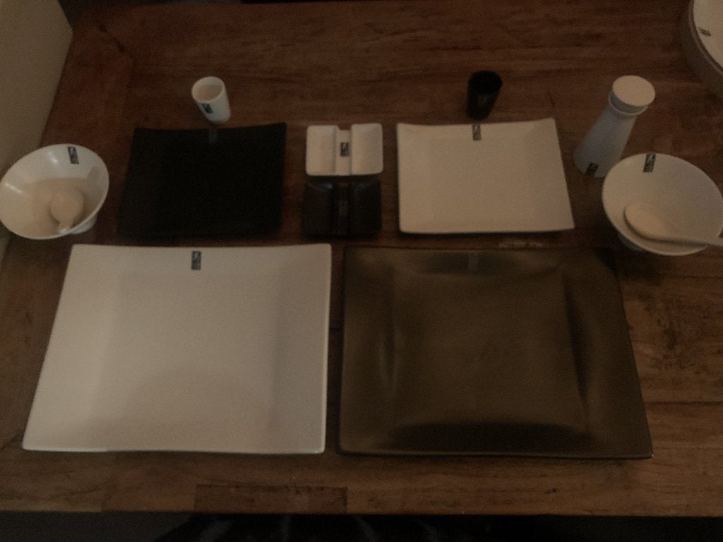 Exclusief Sagaform keramisch 4 persoons sushi servies 2001, Ophalen, Aziatisch, Overige merken, Nieuw