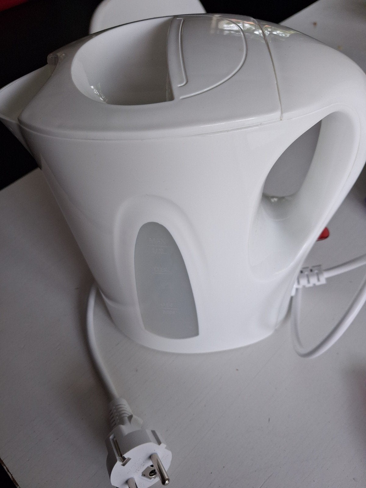 Compacte campingwaterkoker - Ideaal voor onderweg!, Witgoed en Apparatuur, Waterkokers, Gebruikt, Minder dan 1 liter, Ophalen