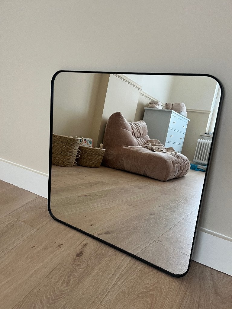 Spiegel IKEA Lindbyn, Ophalen of Verzenden, Zo goed als nieuw, 75 tot 100 cm, Minder dan 100 cm