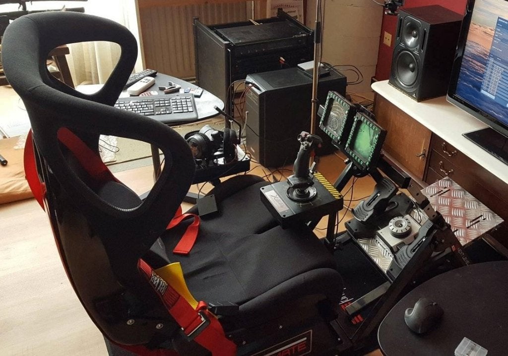 Next Level Racing GT-Ultimate met Flight Pack, Spelcomputers en Games, Spelcomputers | Overige Accessoires, Zo goed als nieuw
