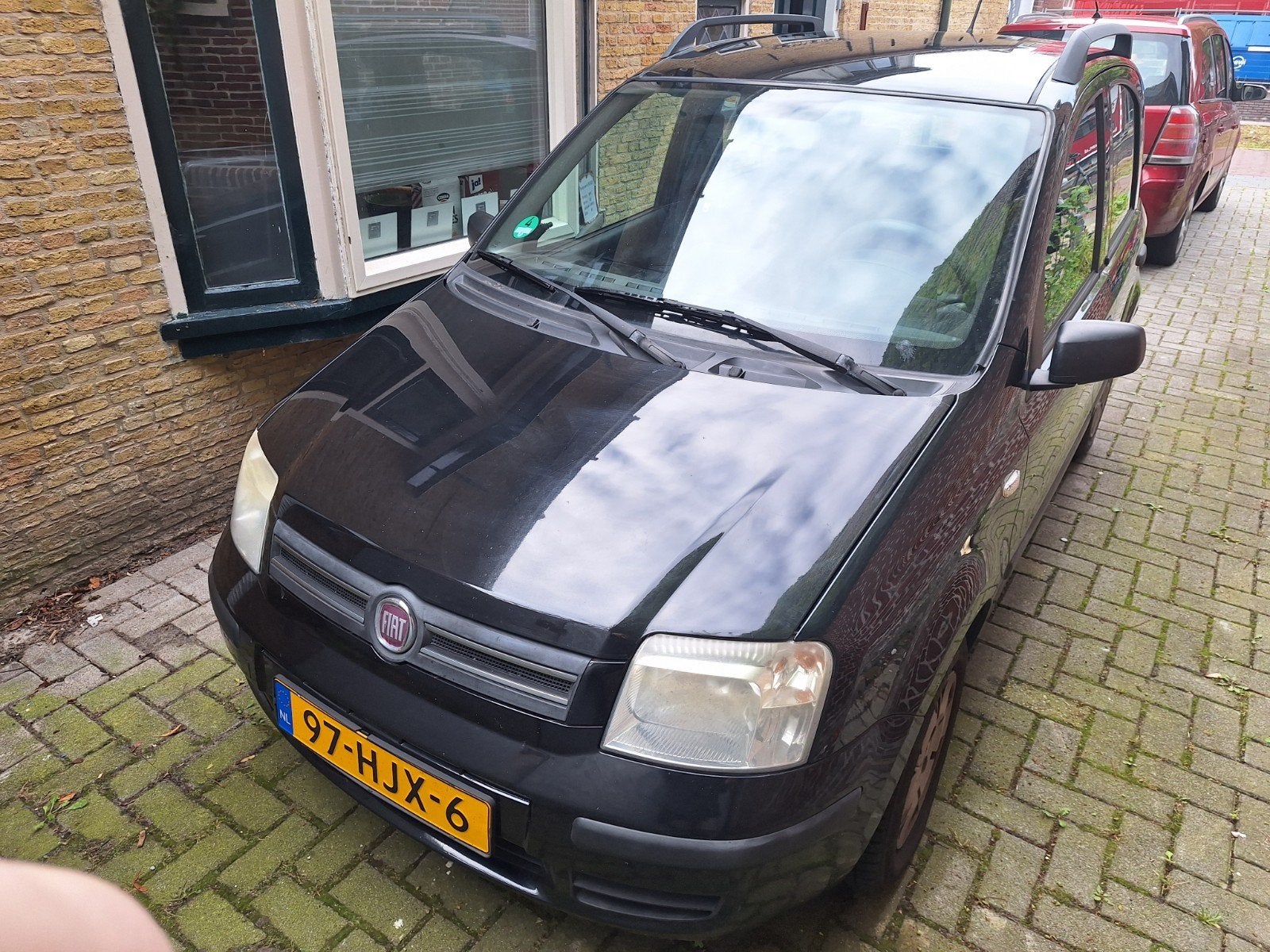 Fiat Panda 1.2 44KW 60PK 2008 Zwart, Ophalen