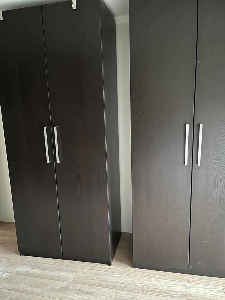 3 zwarte ikea kasten, Huis en Inrichting, Kasten | Lockerkasten, Ophalen, Zo goed als nieuw