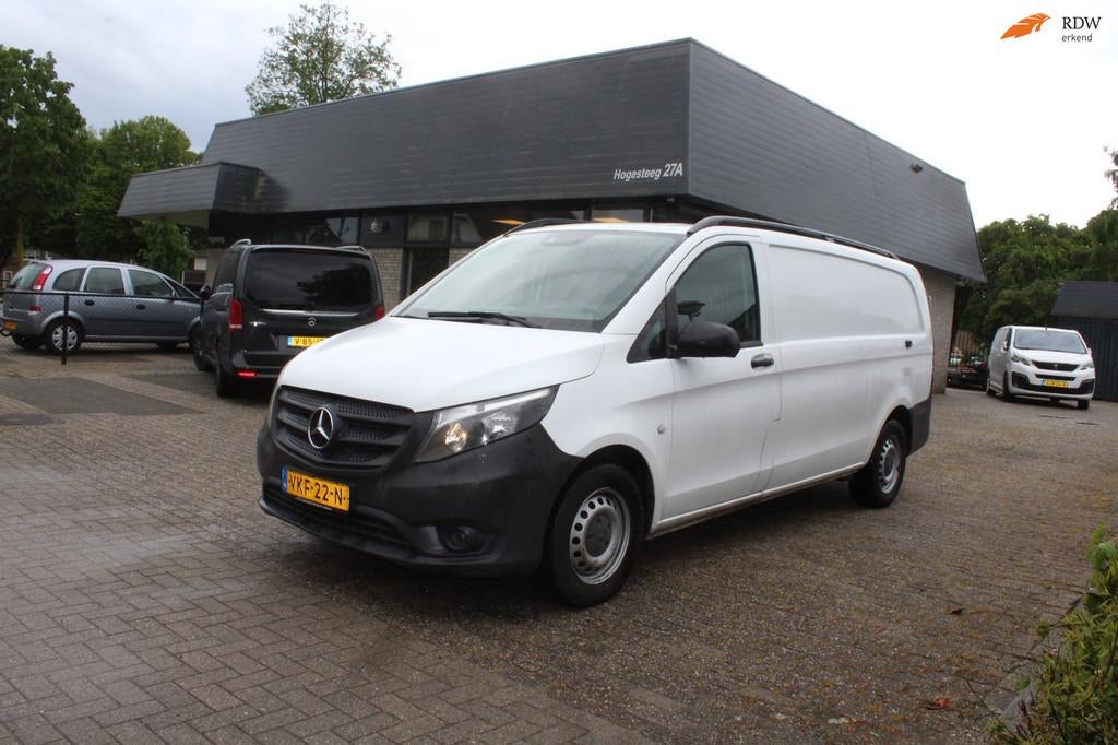 Mercedes-Benz Vito MAXI Lang met deurtjes 116 CDI Extra Lang, Automatische klimaatregeling, Euro 5, Gebruikt, Zwart