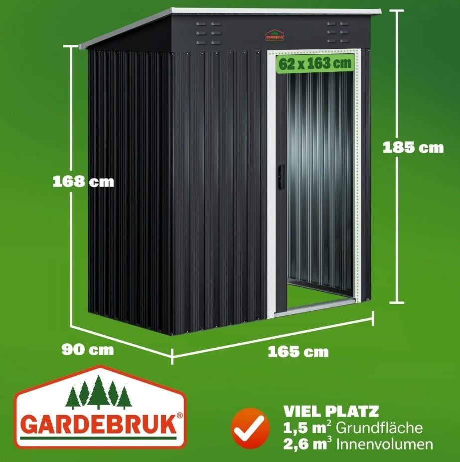 Tuinhuis tuinschuur tuinkast staal GRATIS BEZORGD!, Tuin en Terras, Verzenden, Nvt, Nvt, Nvt