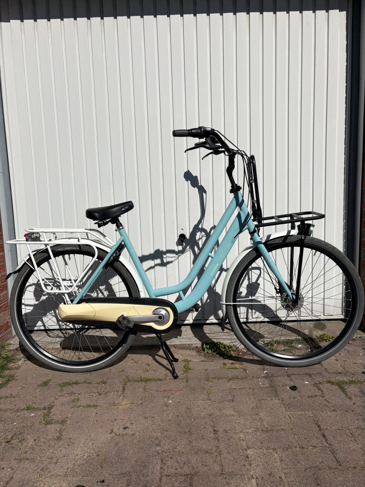 Cortina Zeer Nette Staat Volledig Nagekeken Moedersfiets, Fietsen en Brommers, Overige merken, 2 zitjes, Versnellingen, Zo goed als nieuw