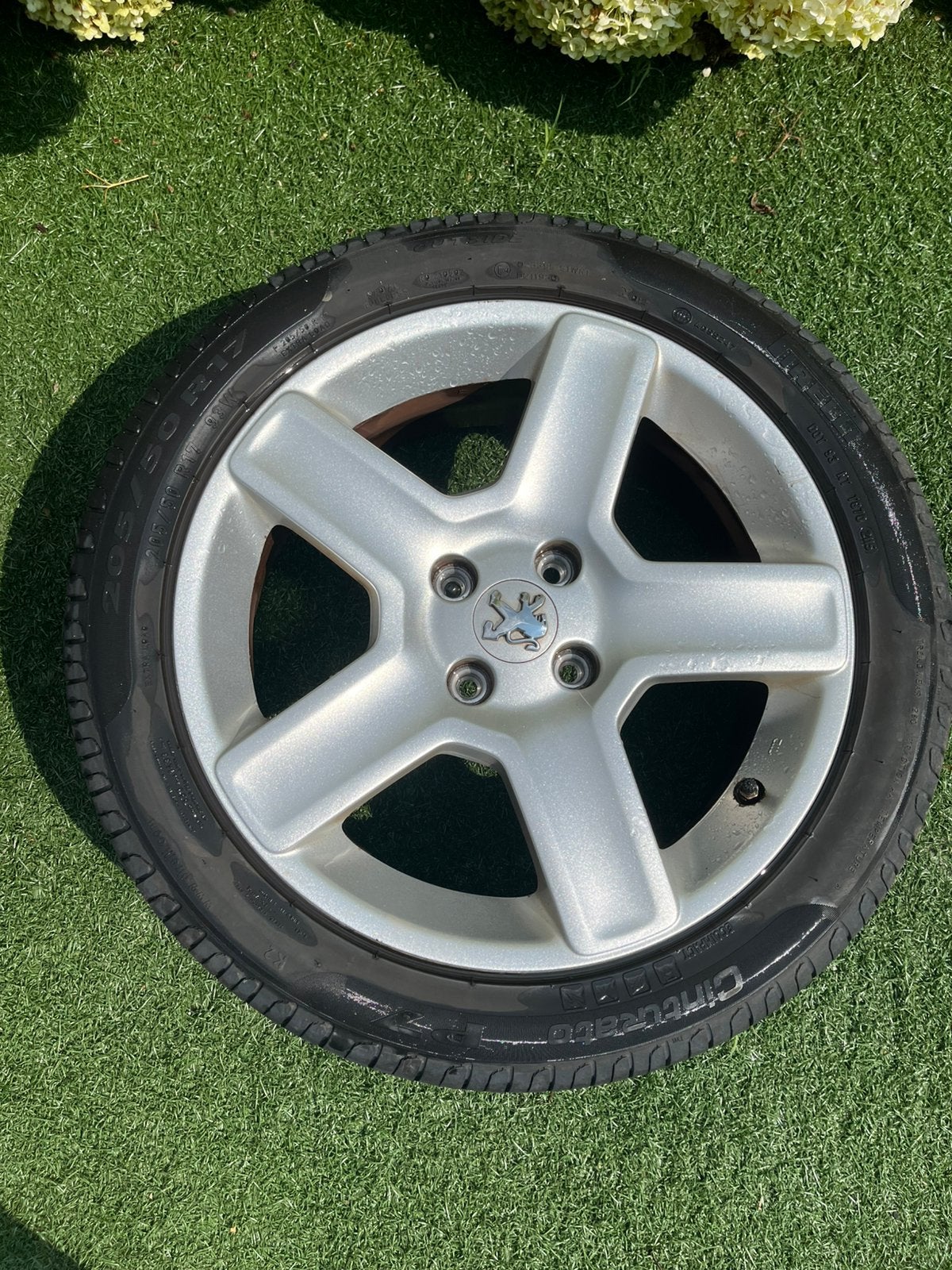 Peugeot 307/308 velgen, Ophalen