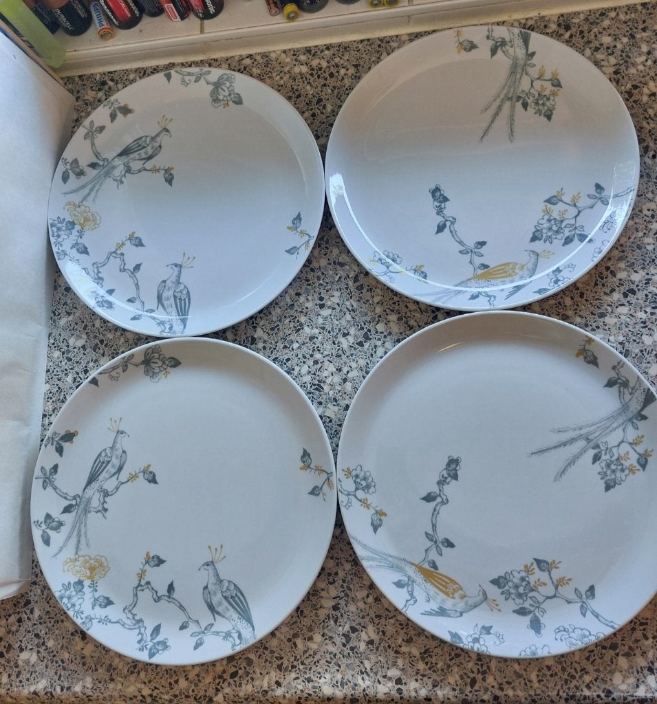 4 VIVO Villeroy & Boch borden AH orientaals limited edition, Ophalen of Verzenden, Zo goed als nieuw, Bord(en), Overige stijlen