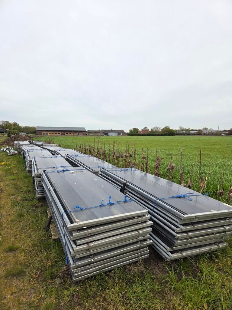 Kunstof rvs wanden ., Doe-het-zelf en Verbouw, Platen en Panelen, Ophalen of Verzenden