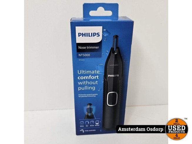 Philips NT5000 Nose Trimmer Zwart | Nieuw, Philips, Nieuw, Support@philips.com, Philips Center
Amstelplein 2
1096 BC Amsterdam
Netherlands