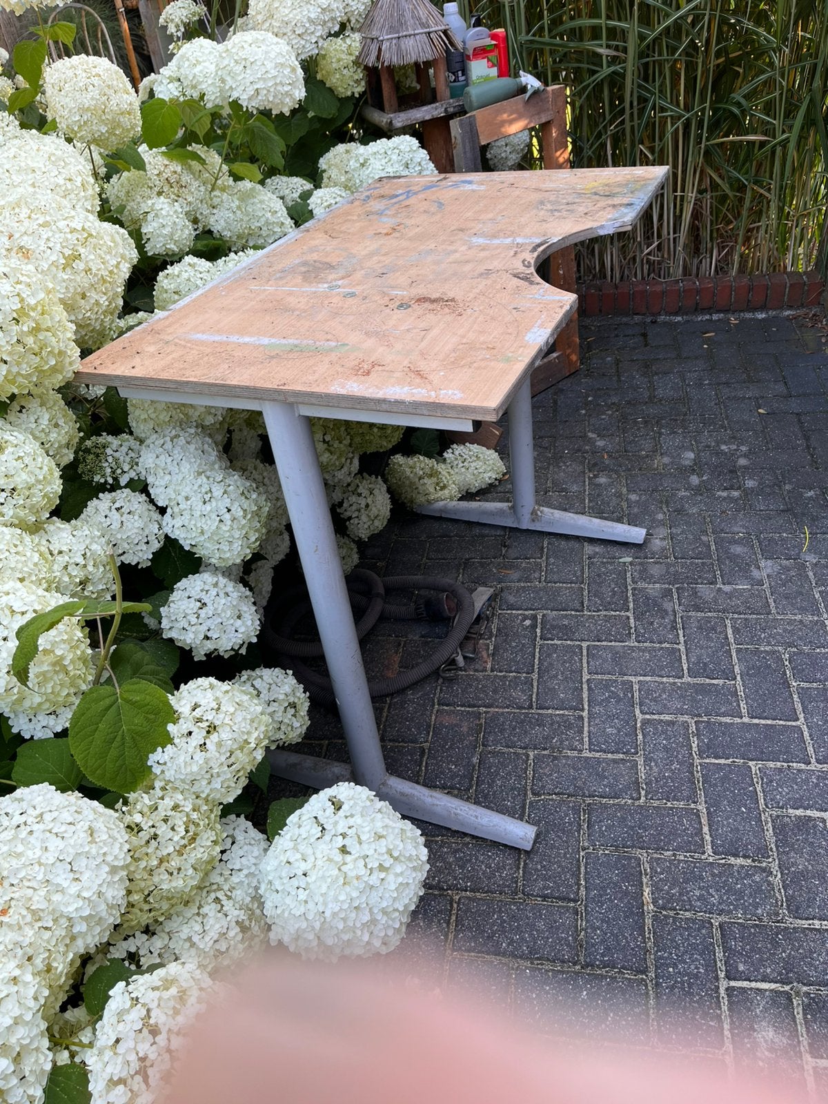 Bureau tafel, Ophalen, Gebruikt