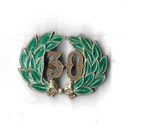 Cijfer 30 voor Vierdaagse Nijmegen medaille, Ophalen of Verzenden, Overige soorten, Nederland, Lintje, Medaille of Wings