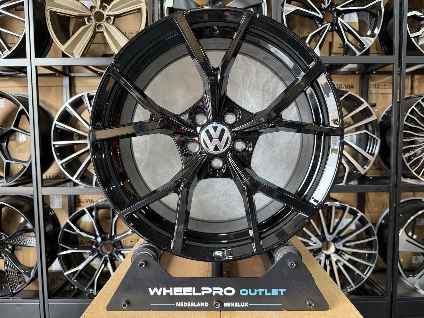 17'' VW ESTORIL R LOGO 5X100 Polo 6R Audi A1 TAIGO T-CROSS, Velg(en), -, -, Nieuw