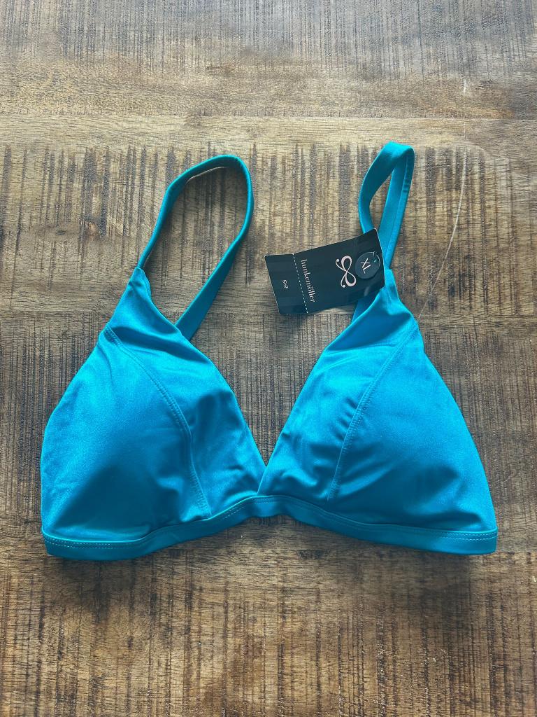 Hunkemöller Celine Triangle Bikinitop XL, Blauw, Nieuw, Ophalen of Verzenden, Bikini