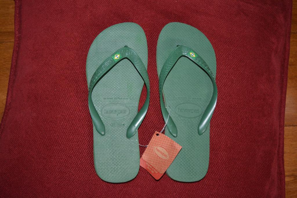 Unisex Havaianas Brasil Amazonia slippers, mt 39/40, Slippers, Overige kleuren, Havaianas, Nieuw