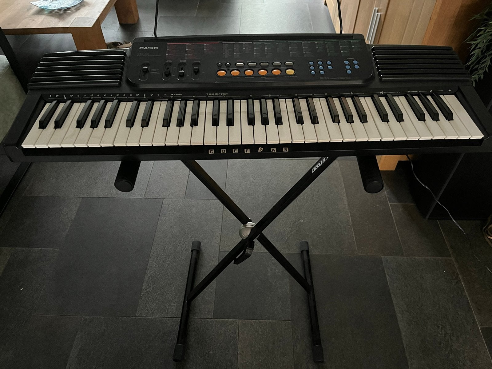 Keyboard met  standaard, Ophalen, Casio, Met standaard, 61 toetsen
