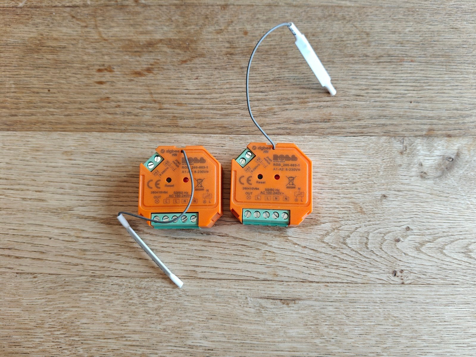 2x ROBBshop Zigbee inbouwschakelaar, incl. aansluitsetjes, Ophalen of Verzenden, Nieuw, Overige merken, Schakelaar
