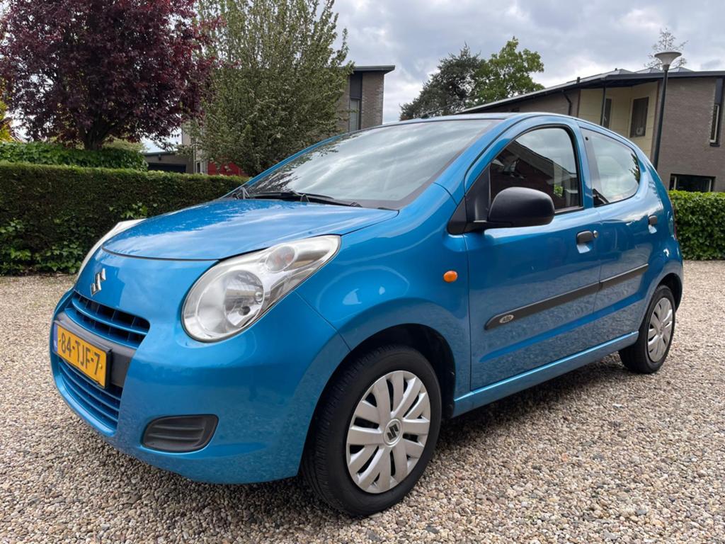 Suzuki Alto 1.0 2012 Blauw NIEUWE APK !!, Auto's, Suzuki, Voorwielaandrijving, Stof, Origineel Nederlands, Bedrijf
