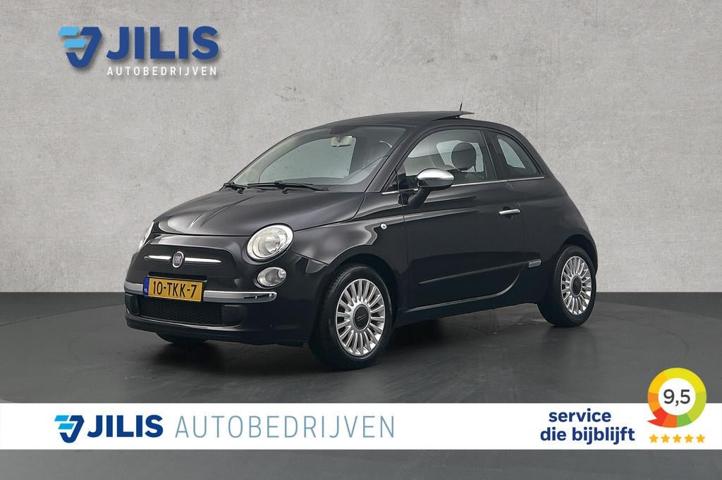Fiat 500 1.2 Lounge | Schuif/kanteldak | Airco | Lichtmetale, Auto's, Fiat, Euro 5, Stof, Gebruikt, 1242 cc