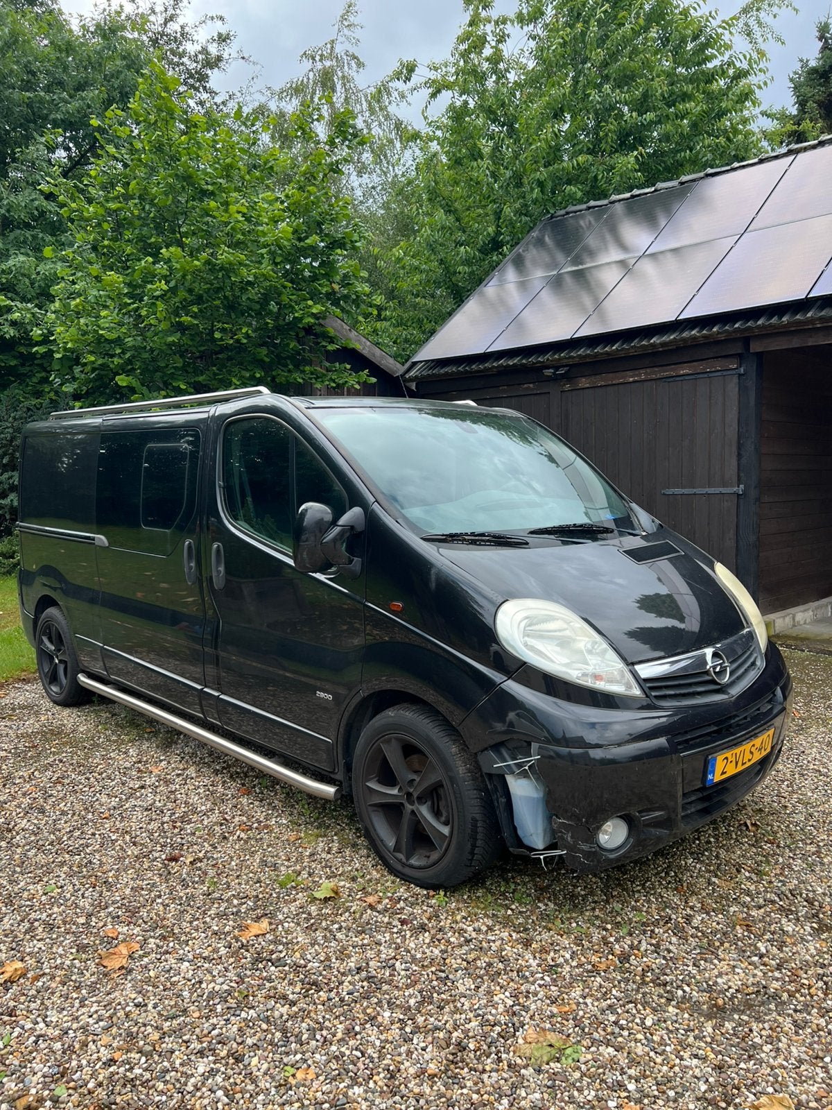 Opel vivaro, Ophalen