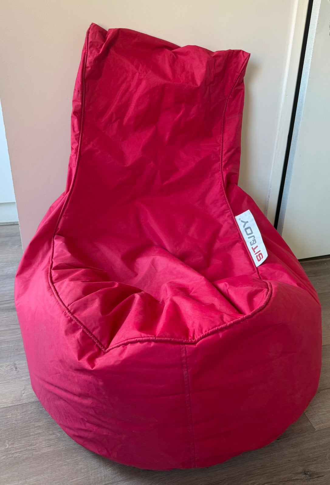 Sit&Joy zitzak rood, Ophalen, Zo goed als nieuw, Rood