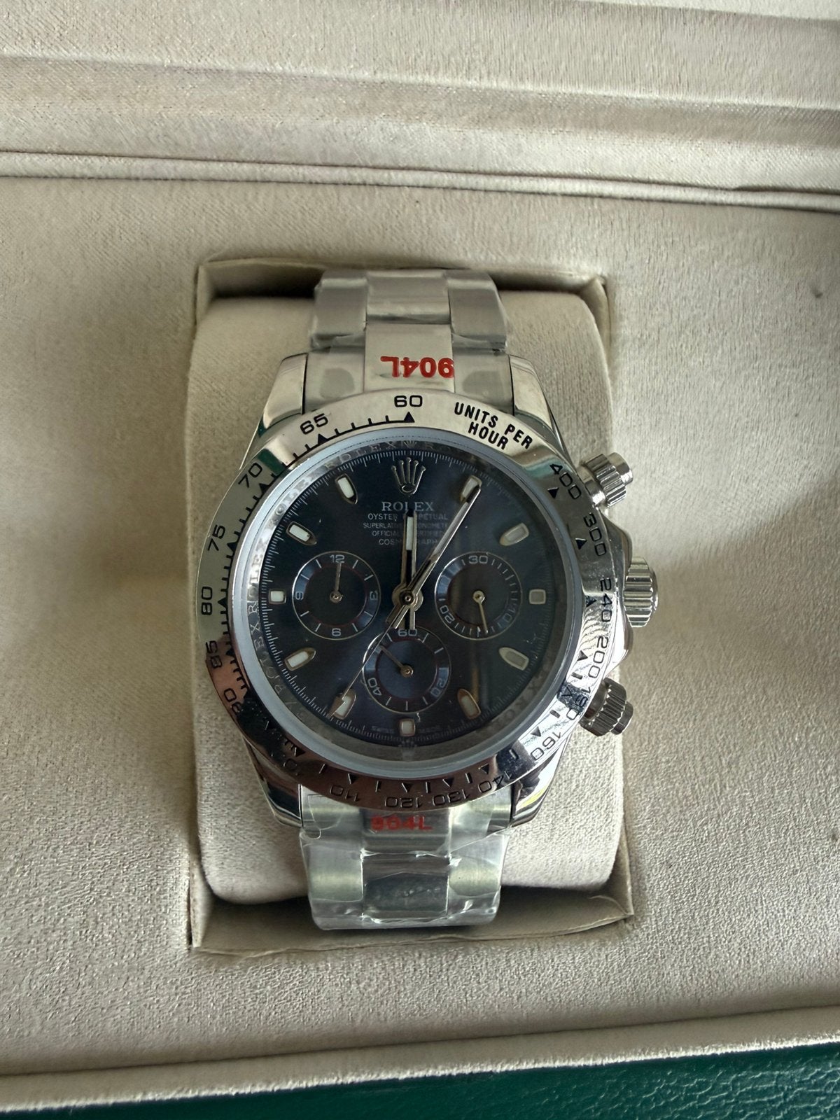 Rolex Cosmograph Daytona, Ophalen of Verzenden, Zo goed als nieuw, Staal, Rolex