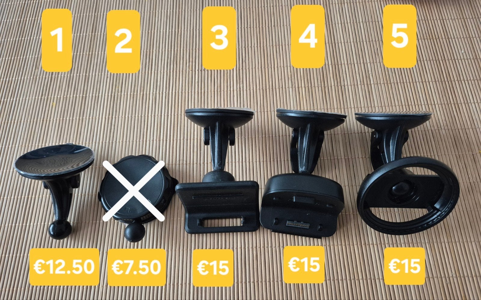 TomTom Zuignap Houders voor Diverse Modellen, Ophalen of Verzenden