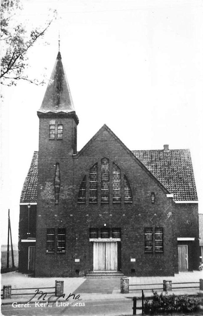 381-483-025 Lioessens, Verzamelen, Ansichtkaarten | Nederland, Verzenden, Voor 1920, Friesland
