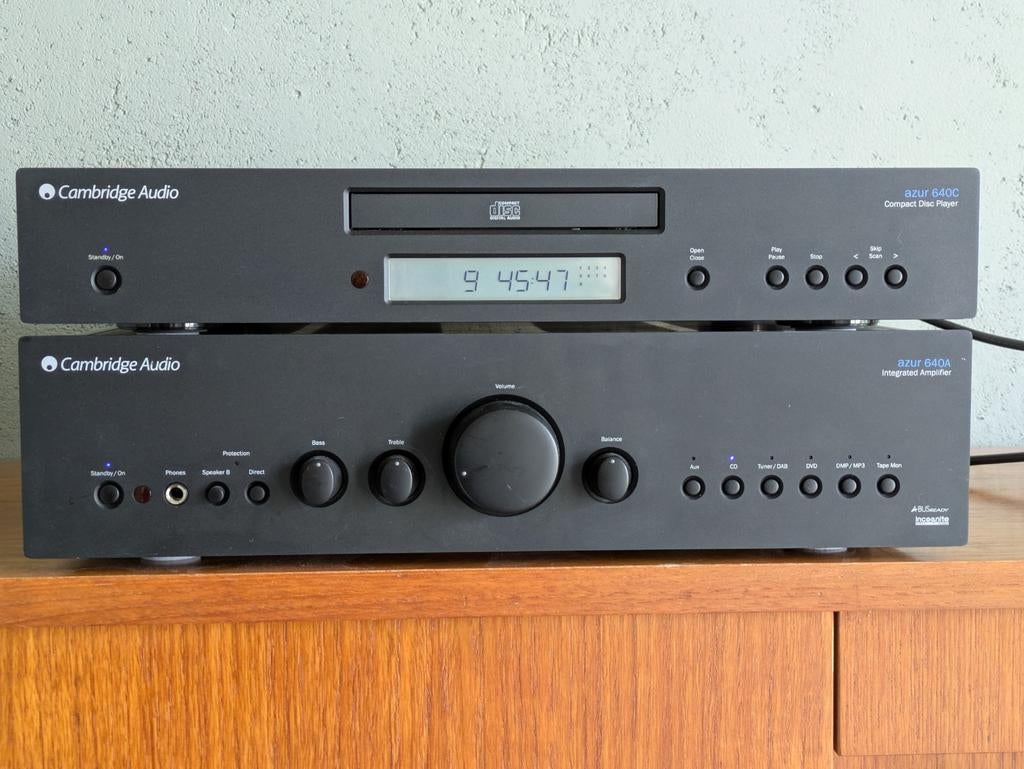 Cambridge Audio azur 640A + 640C V2.0, Audio, Tv en Foto, Versterkers en Receivers, Ophalen, Zo goed als nieuw, 60 tot 120 watt