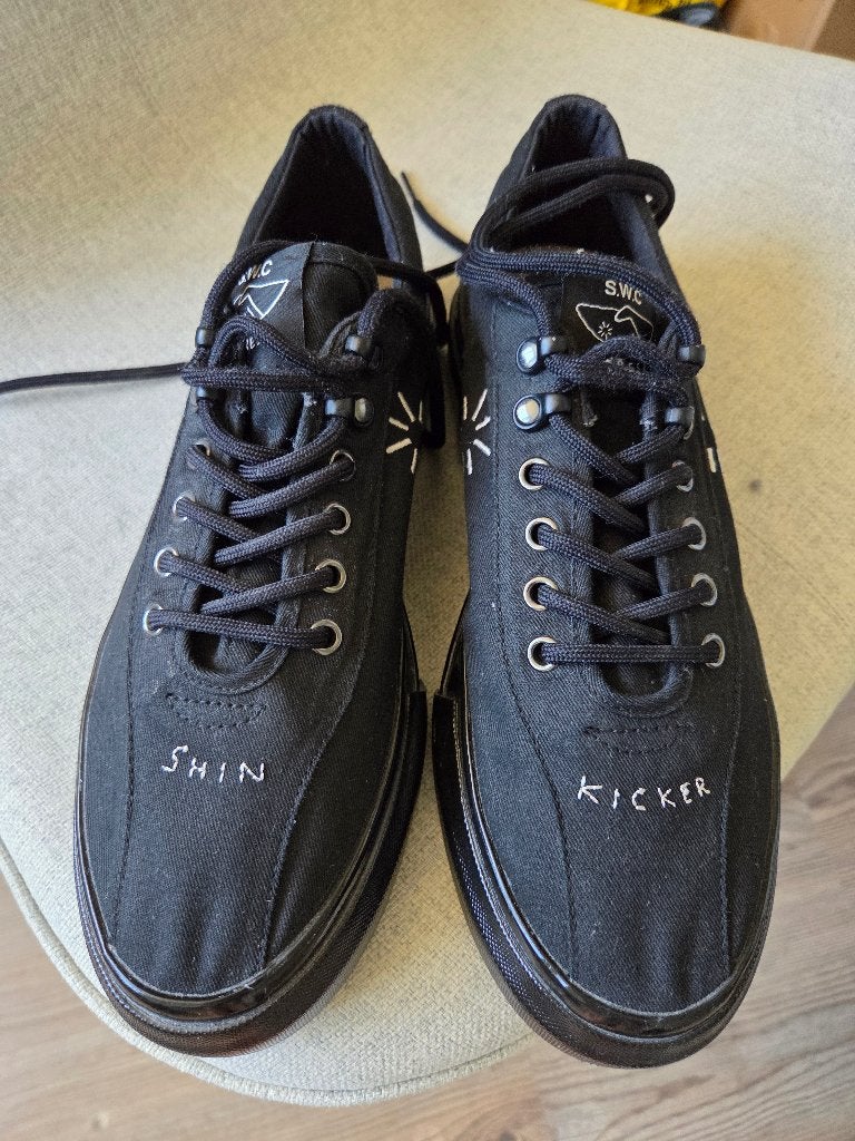 SWC X Heresy Shin Kicker limited, Zwart, Ophalen of Verzenden, S.W.C. & Heresy, Sneakers of Gympen