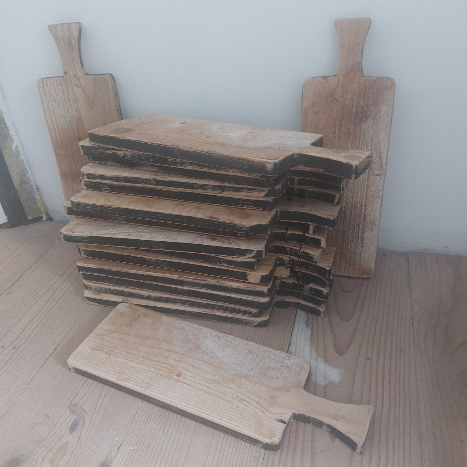 17x Handgemaakte Worstenplank/Borrelplank van Kaasplanken, Ophalen of Verzenden, Nieuw