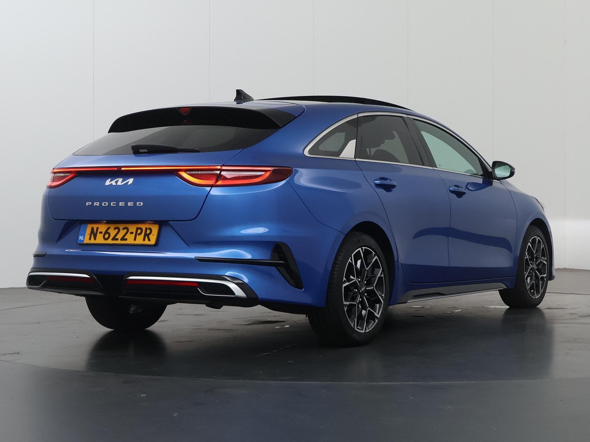 Kia ProCeed 1.0 T-GDi GT-Line | Navigatie | Panoramadak | Pa, Voorwielaandrijving, Gebruikt, Blauw, Handgeschakeld