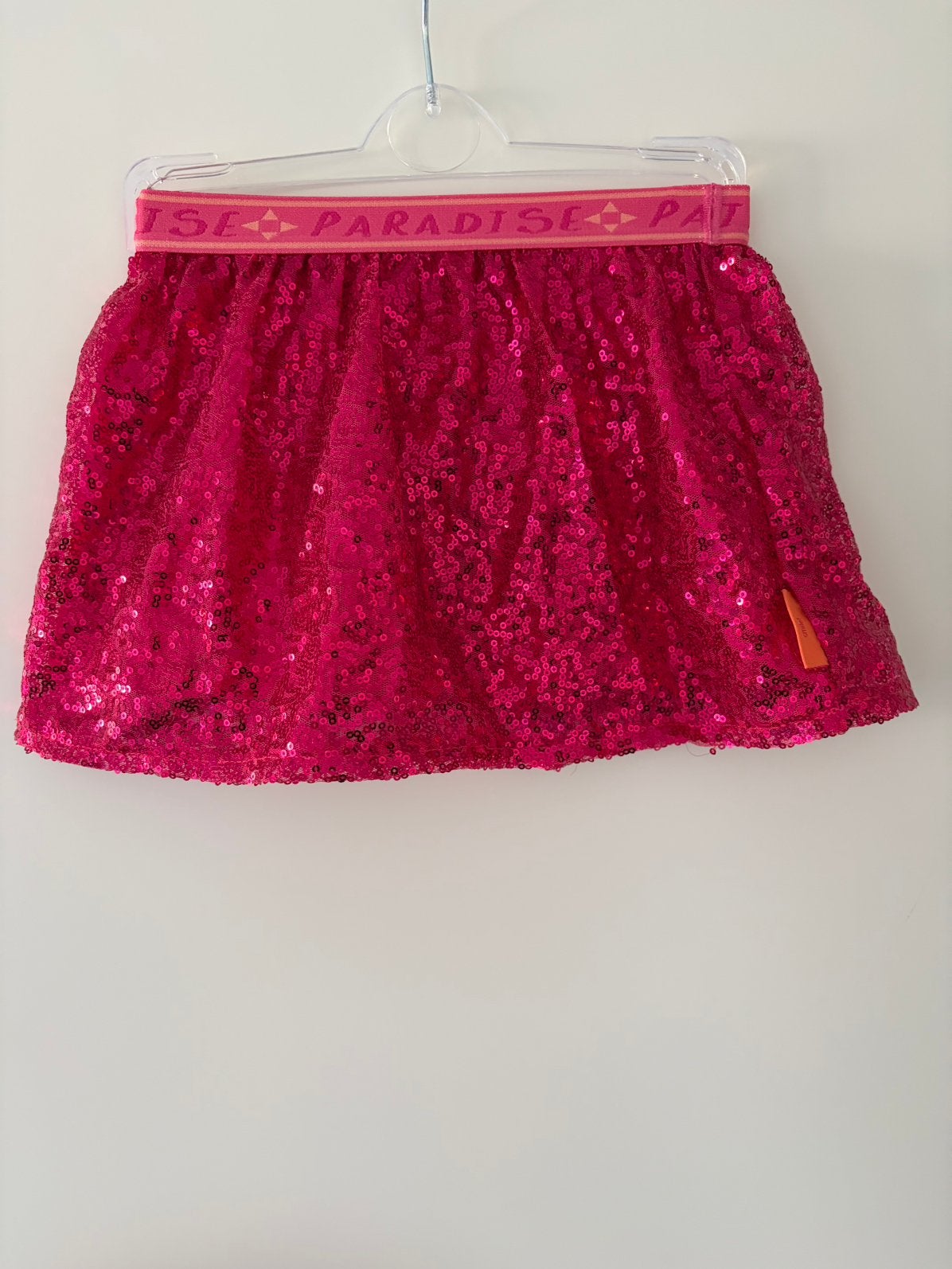 Roze pailletten rokje voor meisjes - Maat 98, Ophalen of Verzenden, Gebruikt, Meisje