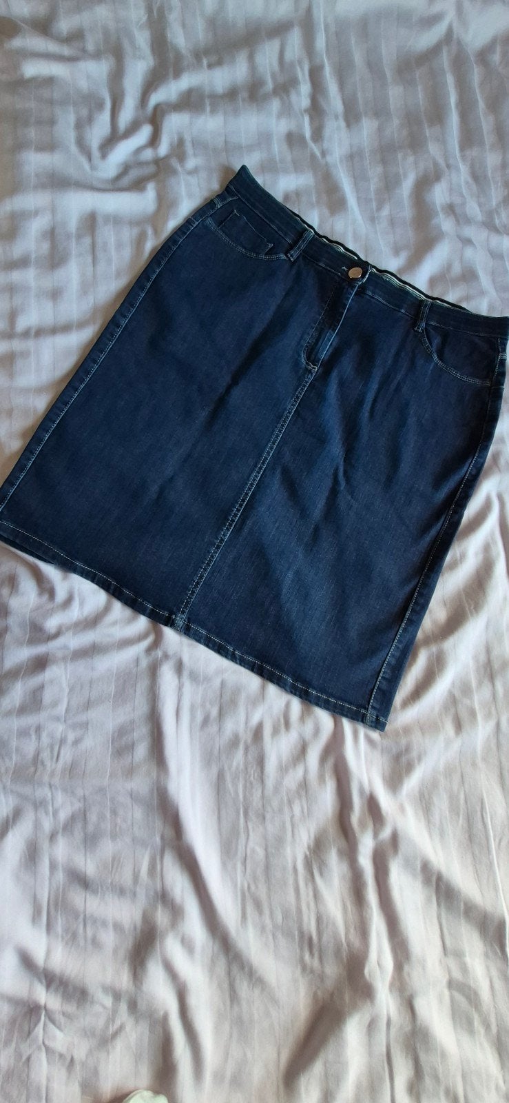 Nieuwe East Drive denim rok met elastische tailleband, Kleding | Dames, Ophalen of Verzenden