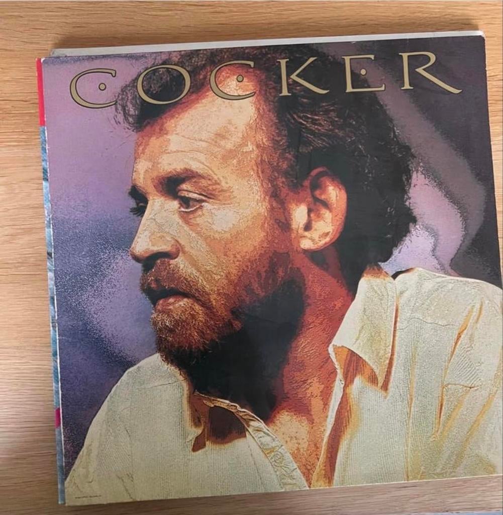 Joe Cocker - Cocker LP (1986), Ophalen of Verzenden, 1980 - 1989, Gebruikt, 12 inch