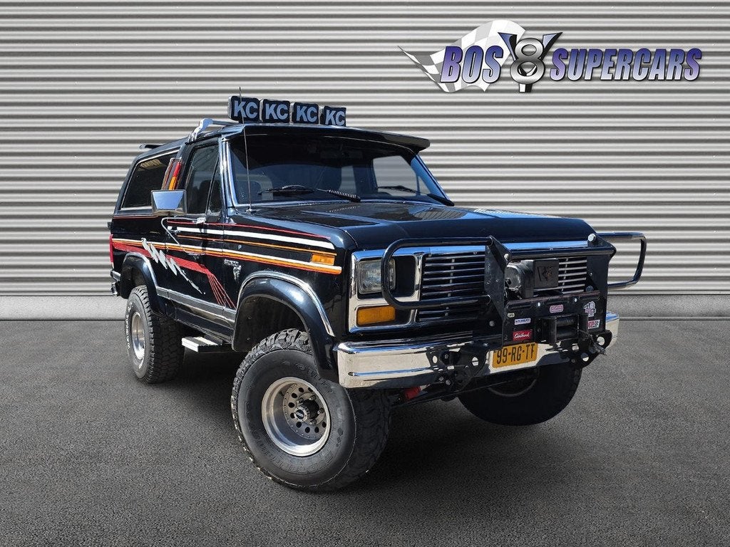 Ford Bronco XLT (bj 1981, automaat), Auto's, Oldtimers, Automaat, 15 km/l, Zwart, Origineel Nederlands