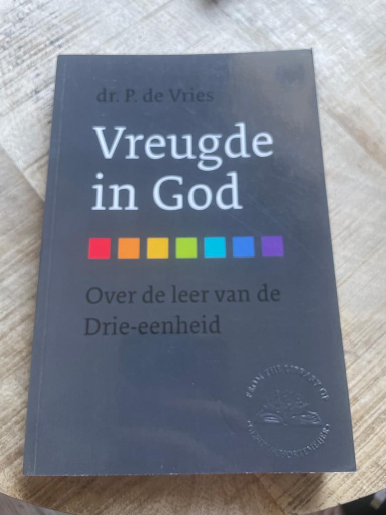Vreugde in God: Over de leer van de Drie-eenheid, Ophalen of Verzenden, Zo goed als nieuw, Christendom | Protestants