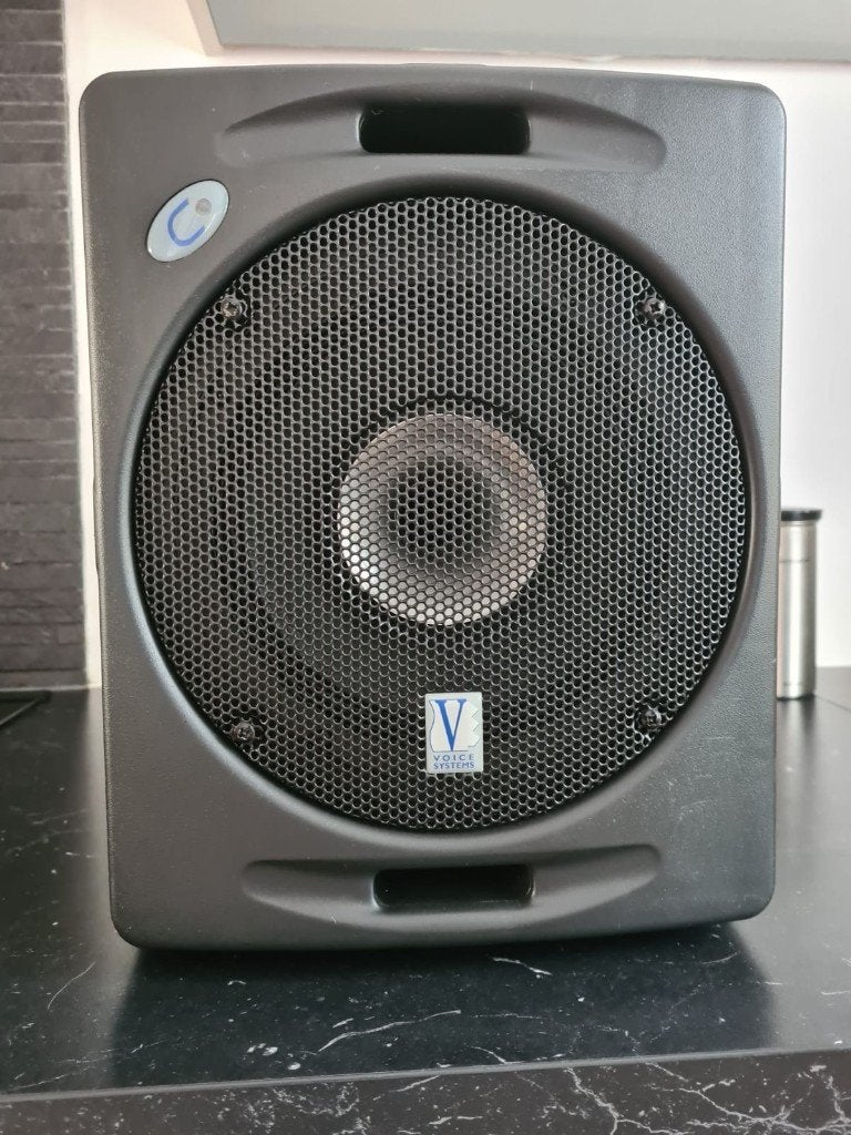 viscount voice systems contact cx 180w bi-amp active monitor, Ophalen, Zo goed als nieuw, Minder dan 500 watt, Monitor(versterker)