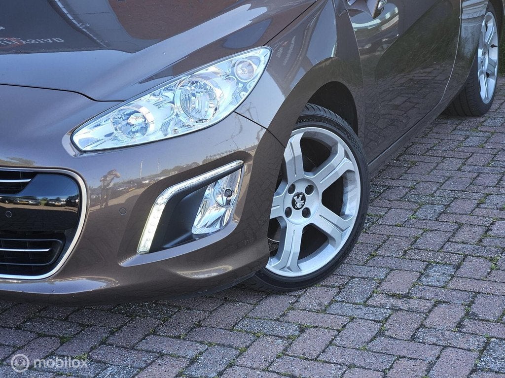 Peugeot 308 CC 1.6 THP Roland Garros Leer Navi Airco Cruise, Auto's, Euro 5, Gebruikt, Huisgarantie, Leder
