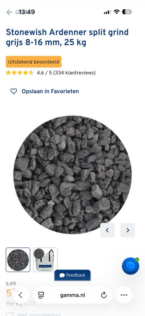 Kiezelstenen grijs gratis meenemen, Ophalen, Overige materialen, 60 cm of meer, Zo goed als nieuw