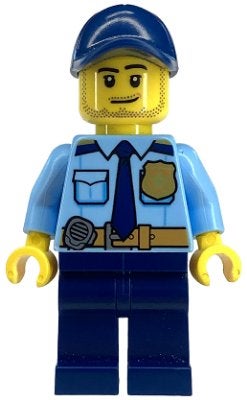 LEGO City cty1334 Police - City Shirt with Dark Blue Tie