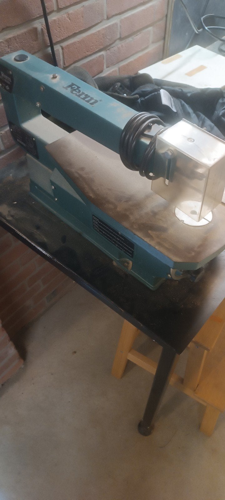 Elektrische Figuurzaagmachine - FERM, Doe-het-zelf en Verbouw, Ophalen, Minder dan 30 mm, Gebruikt, Ferm