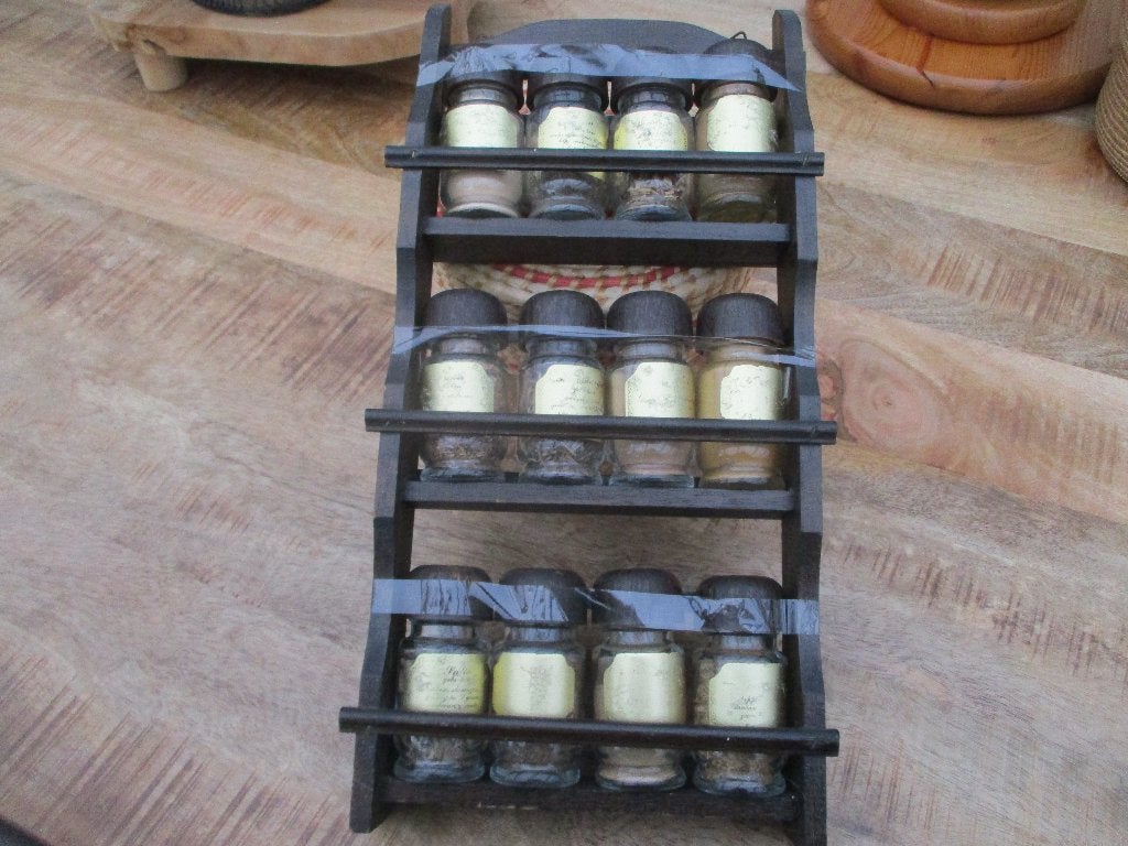Vintage Kruidenrekje,v.a 30,00e, Overige typen, Ophalen of Verzenden, Gebruikt, Hout