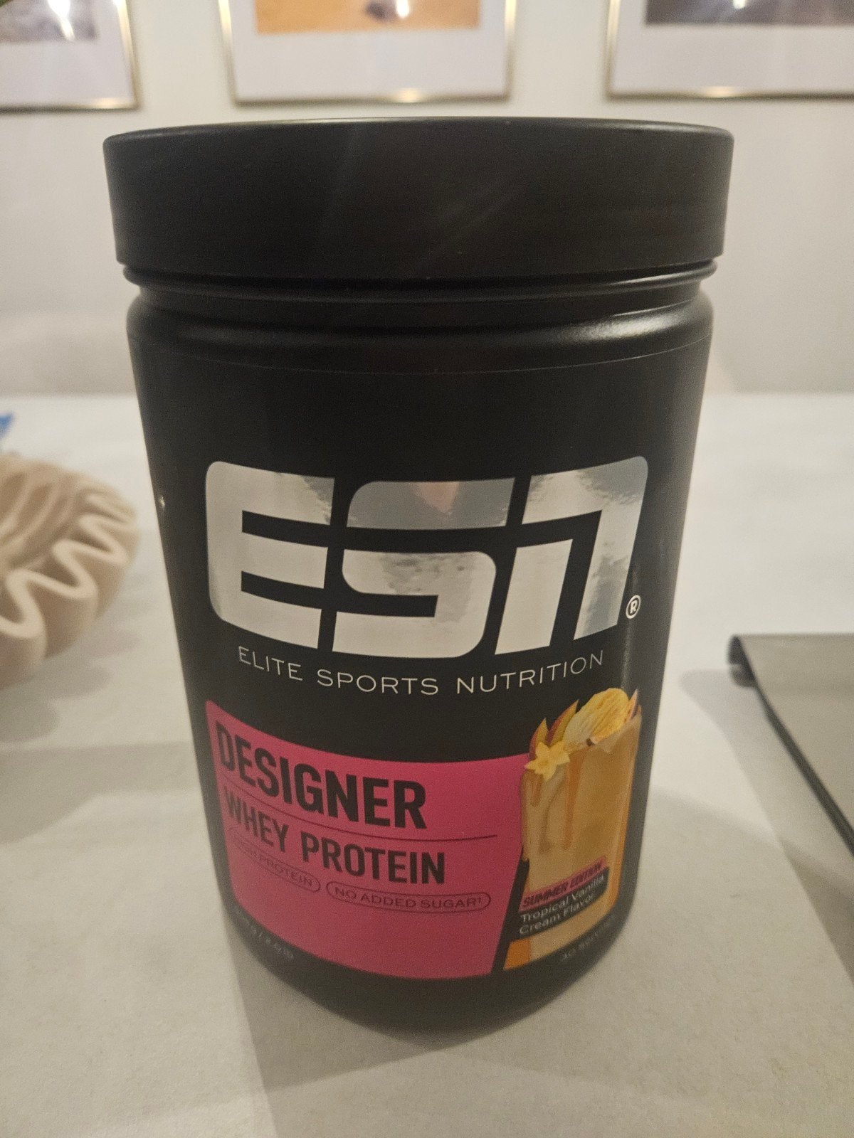 ESN Designer Whey Protein Tropical Vanilla Cream (Solero), Ophalen of Verzenden, Nieuw, Poeder of Drank