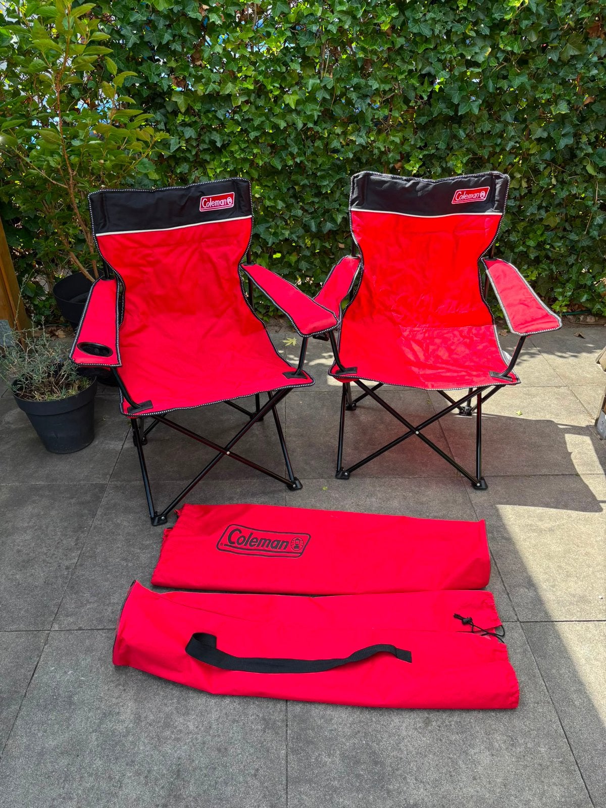 2x Coleman campingstoel, Ophalen of Verzenden, Zo goed als nieuw, Campingstoel